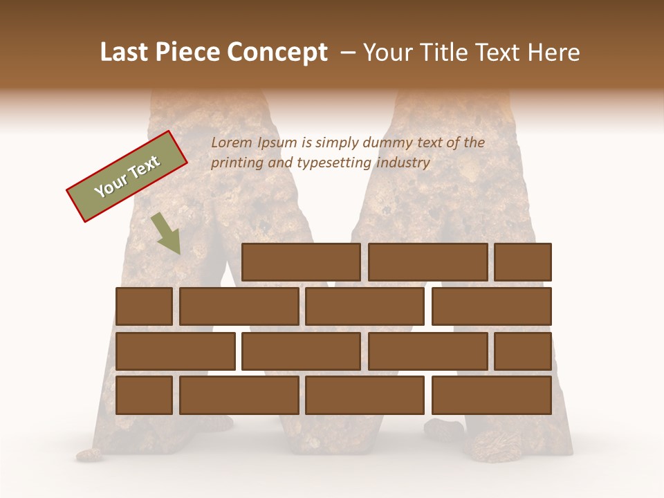 Alphabet Conceptual Type PowerPoint Template