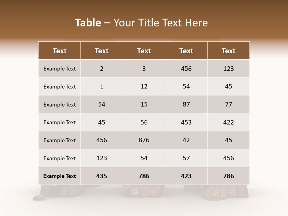 Alphabet Conceptual Type PowerPoint Template