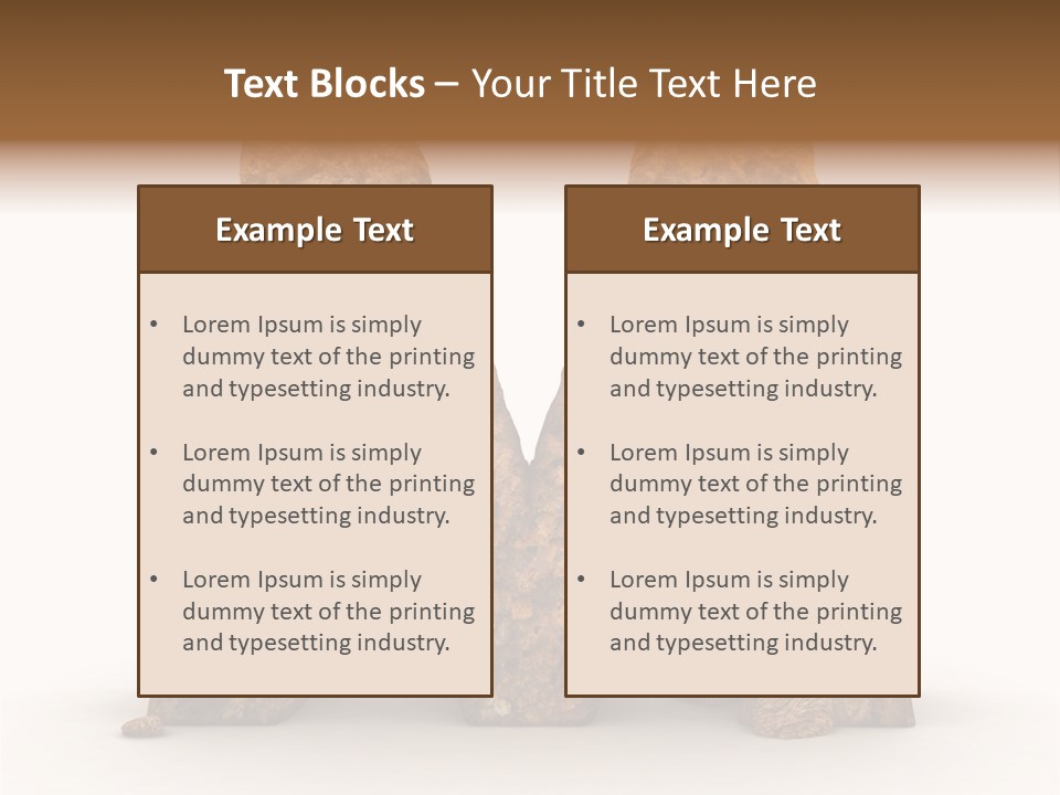 Alphabet Conceptual Type PowerPoint Template