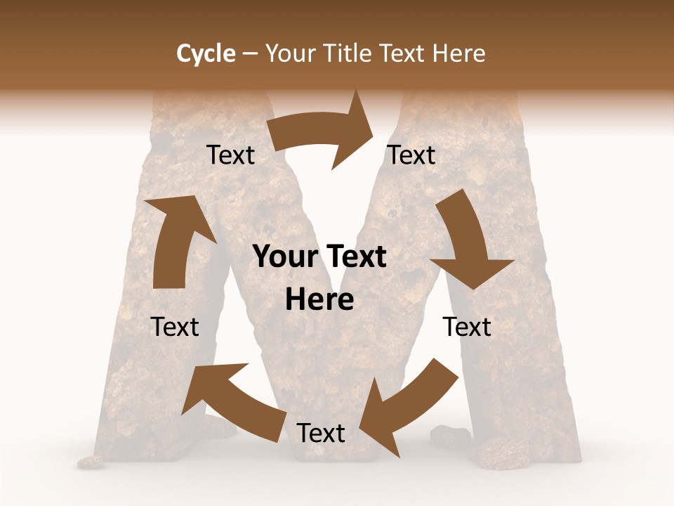 Alphabet Conceptual Type PowerPoint Template