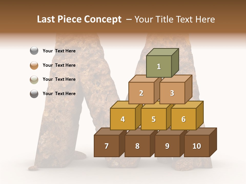 Alphabet Conceptual Type PowerPoint Template
