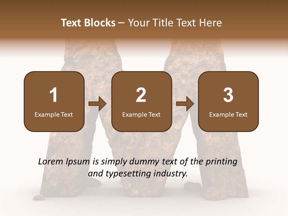 Alphabet Conceptual Type PowerPoint Template