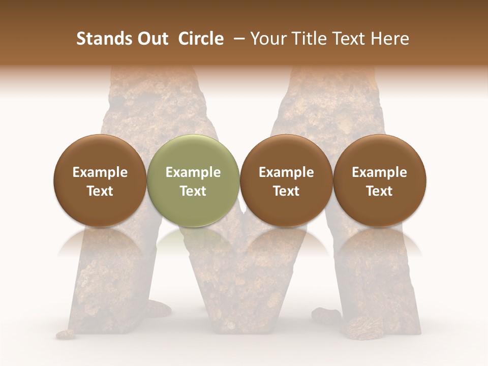 Alphabet Conceptual Type PowerPoint Template