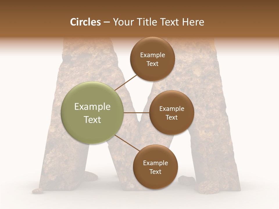 Alphabet Conceptual Type PowerPoint Template