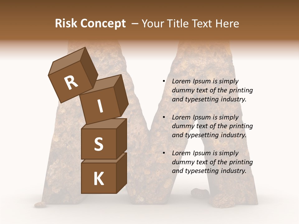 Alphabet Conceptual Type PowerPoint Template