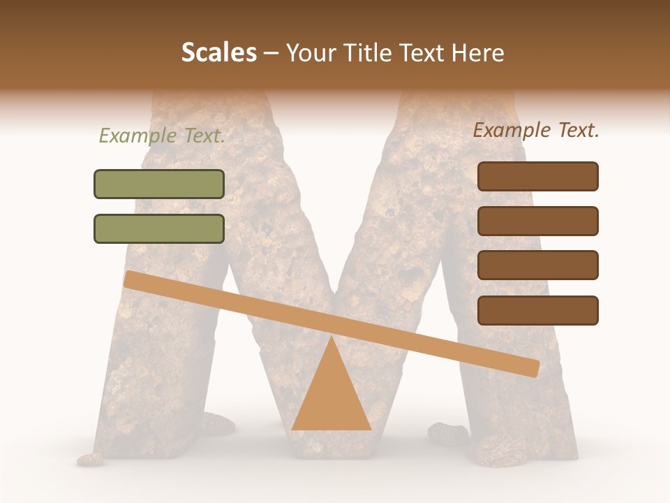 Alphabet Conceptual Type PowerPoint Template
