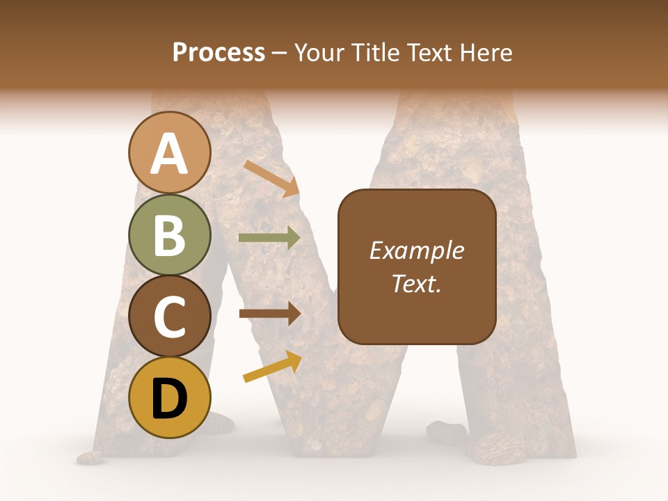 Alphabet Conceptual Type PowerPoint Template
