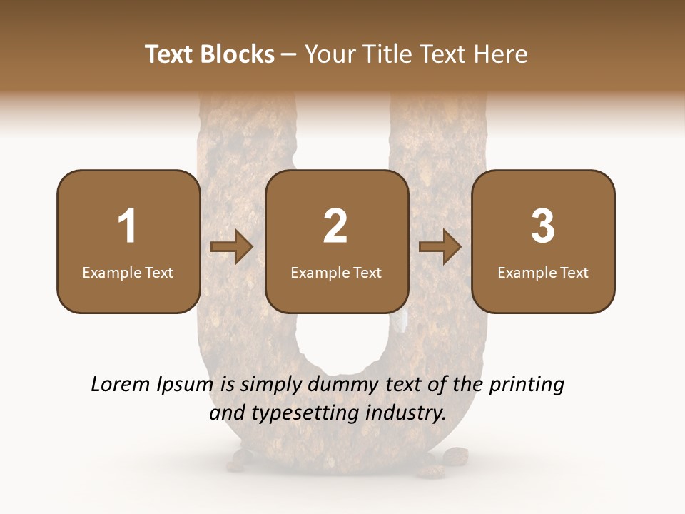 Type Design Alphabetical PowerPoint Template