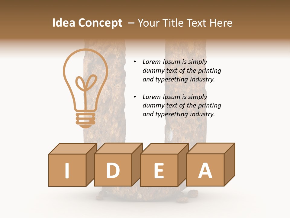 Type Design Alphabetical PowerPoint Template