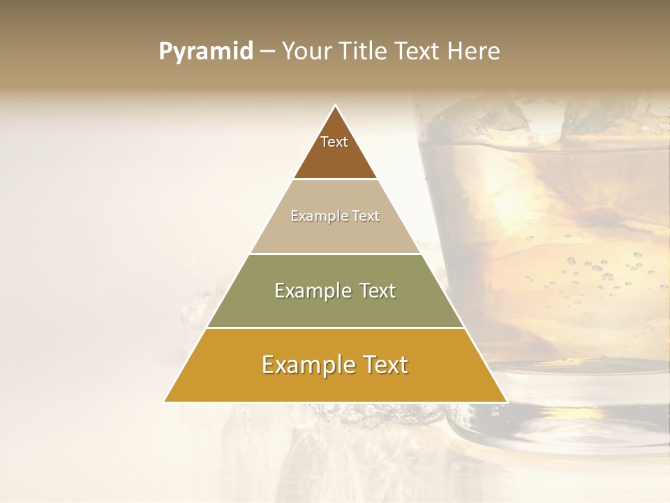 Gold Amber Brandy PowerPoint Template