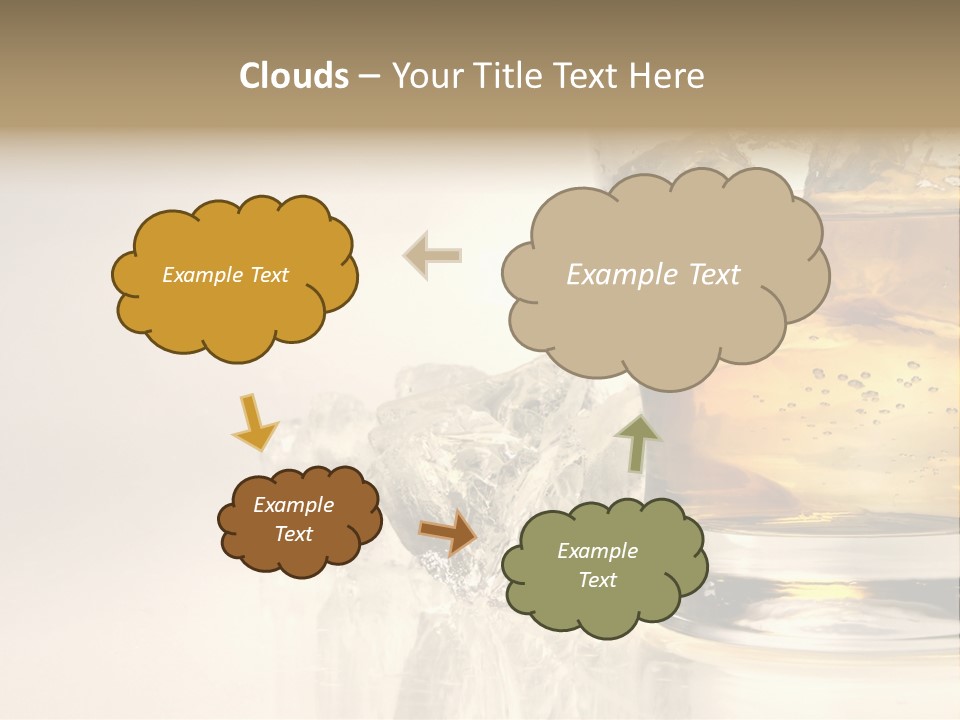 Gold Amber Brandy PowerPoint Template