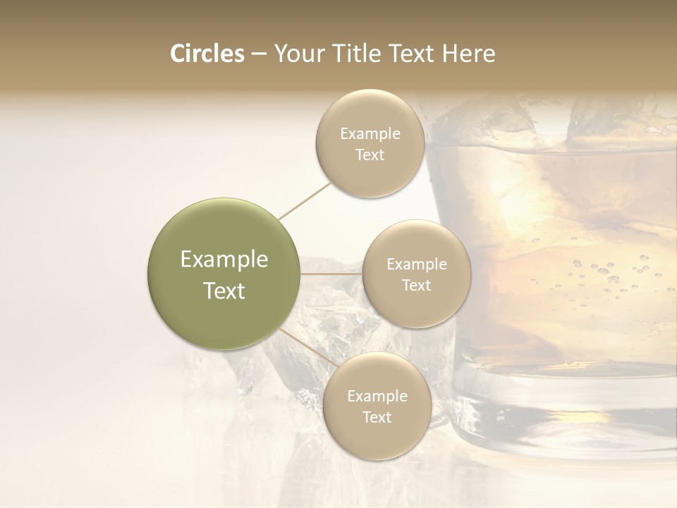 Gold Amber Brandy PowerPoint Template