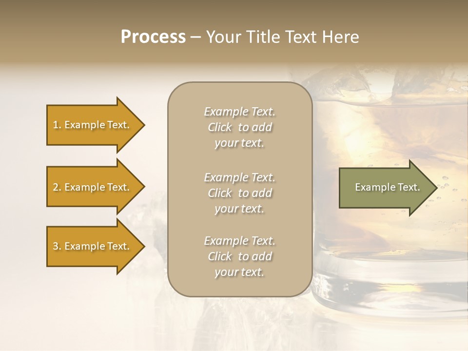 Gold Amber Brandy PowerPoint Template