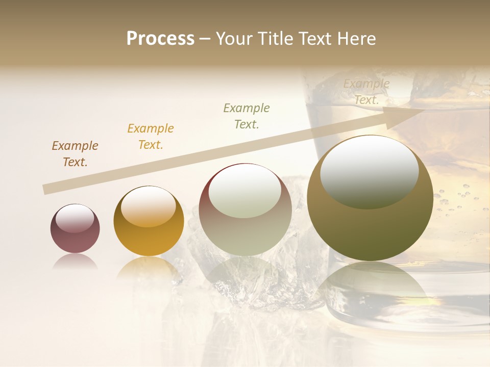 Gold Amber Brandy PowerPoint Template