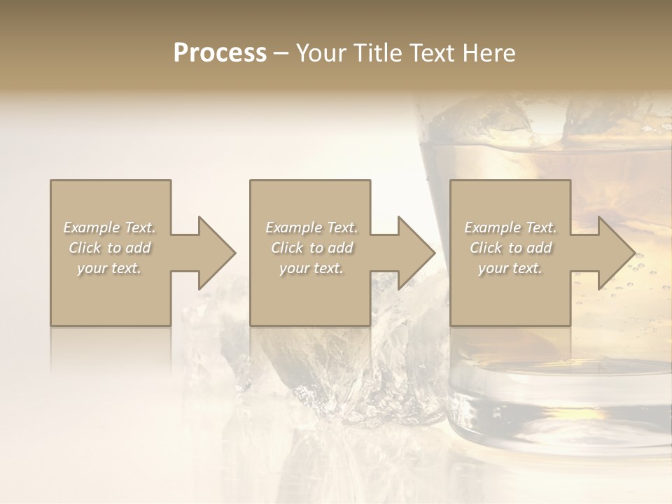 Gold Amber Brandy PowerPoint Template