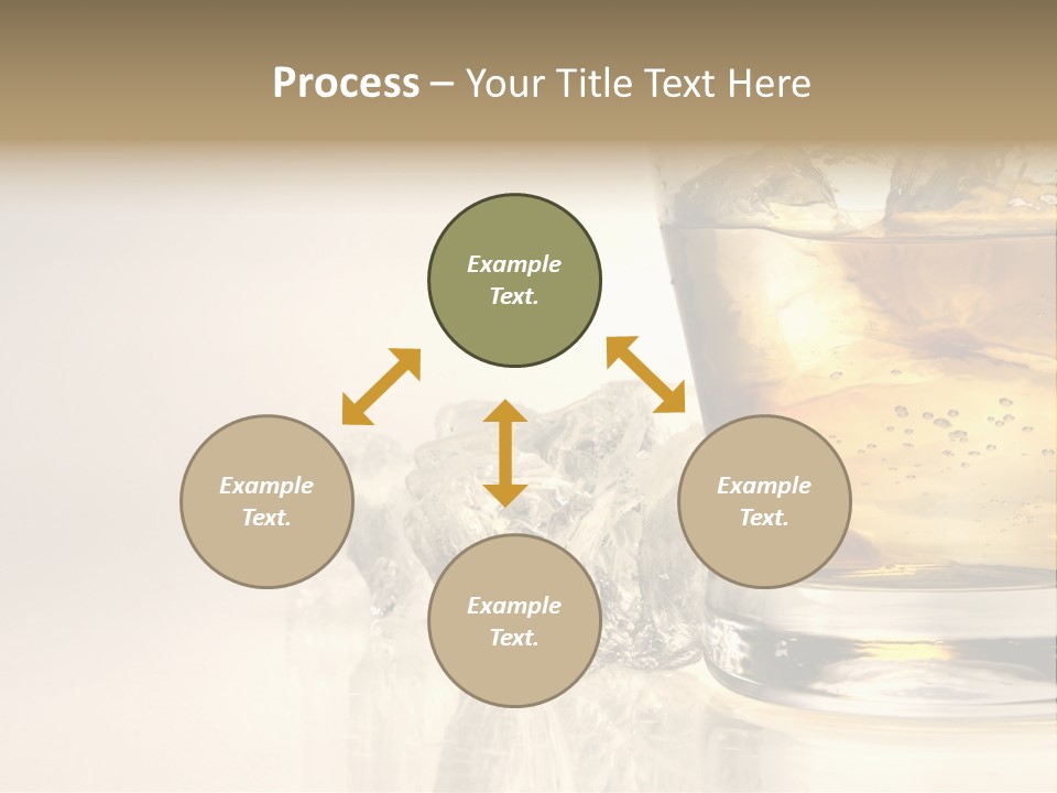 Gold Amber Brandy PowerPoint Template