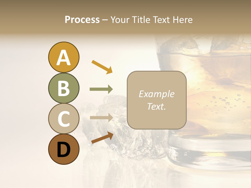 Gold Amber Brandy PowerPoint Template