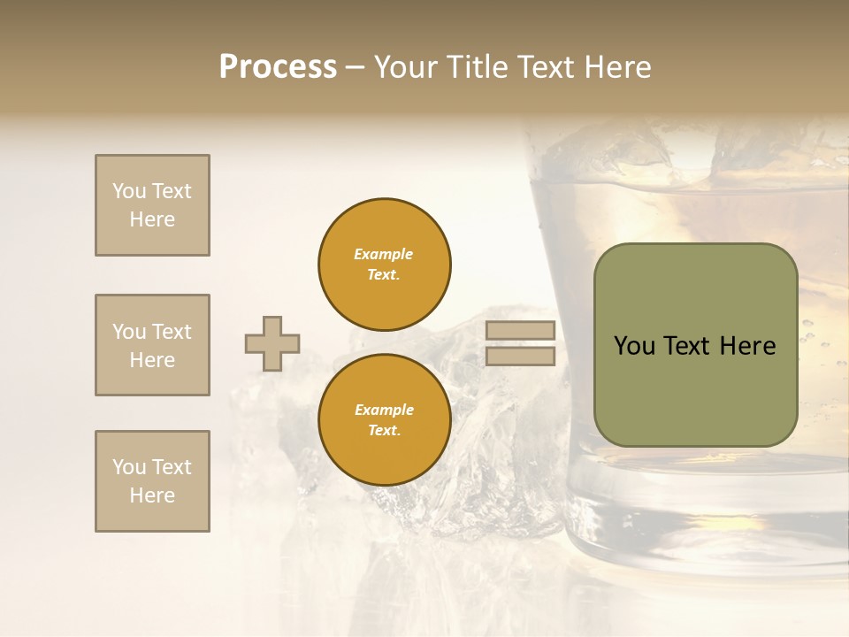 Gold Amber Brandy PowerPoint Template