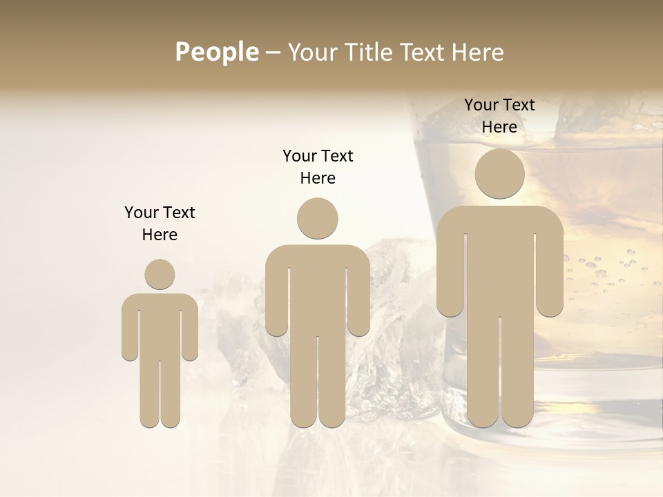 Gold Amber Brandy PowerPoint Template