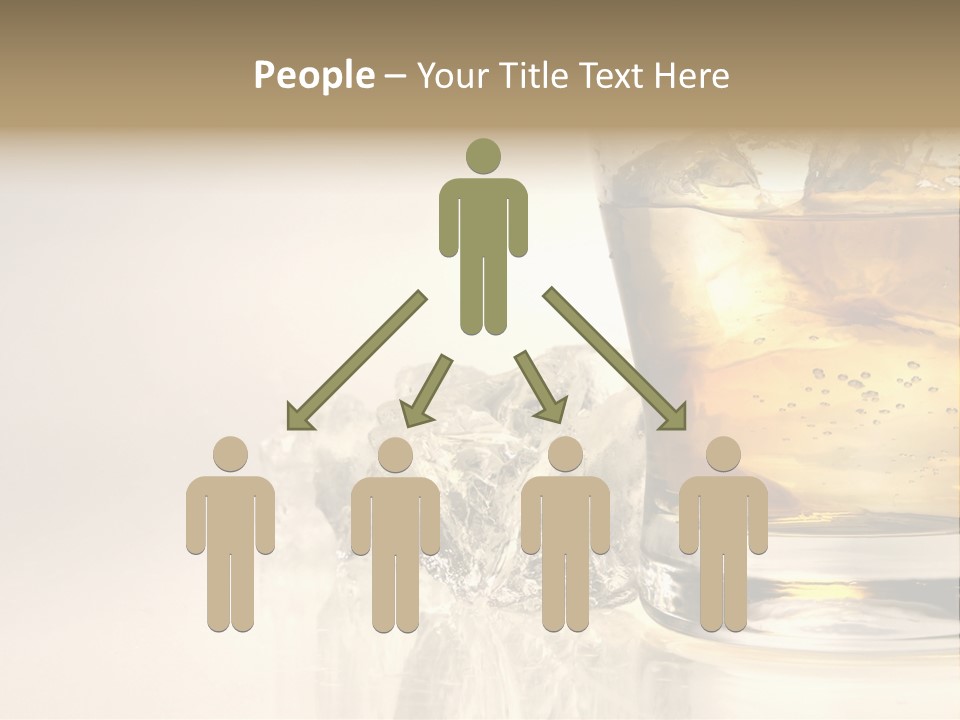 Gold Amber Brandy PowerPoint Template