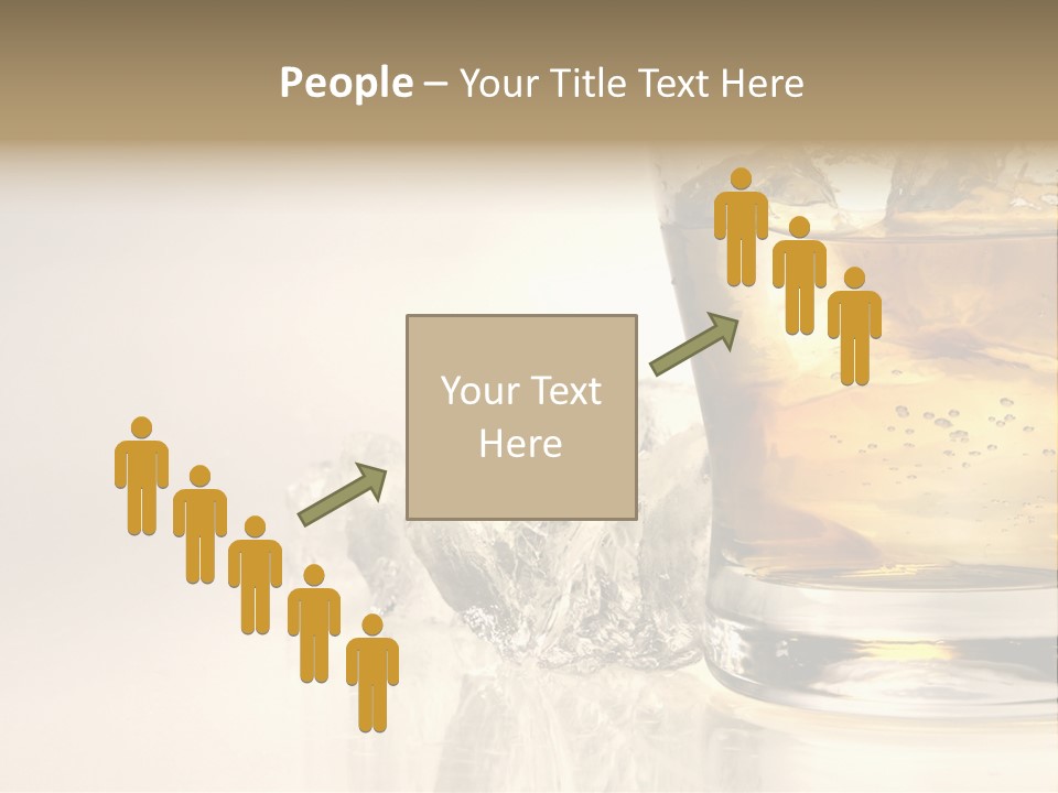 Gold Amber Brandy PowerPoint Template