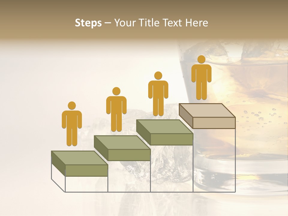 Gold Amber Brandy PowerPoint Template