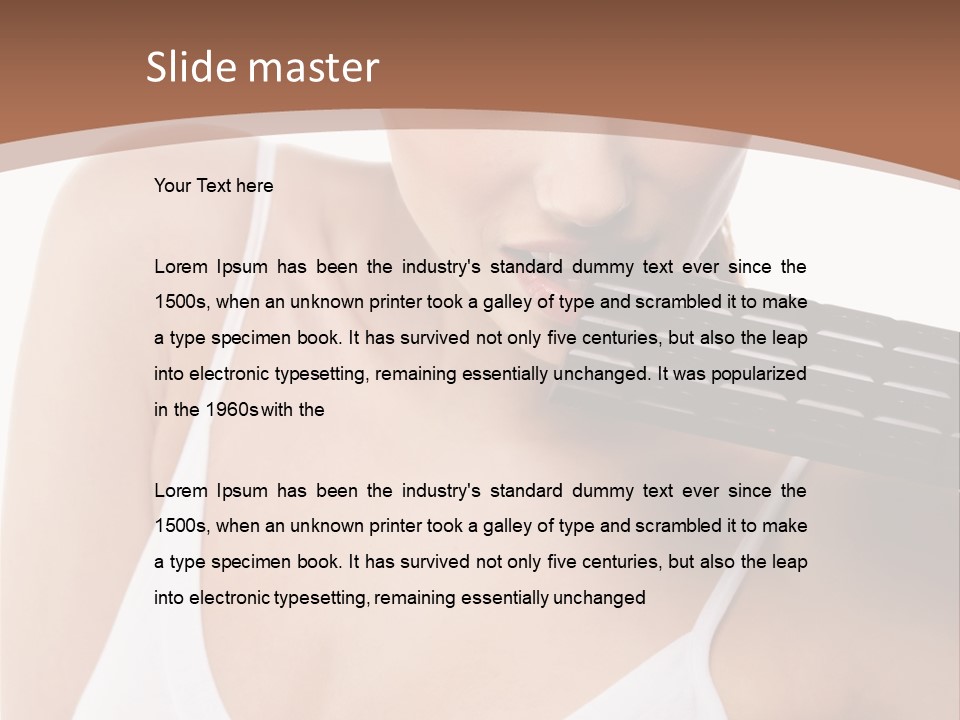 Cacao Fashion Appetite PowerPoint Template