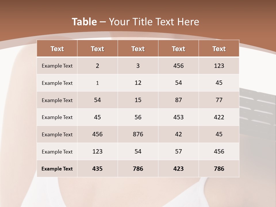 Cacao Fashion Appetite PowerPoint Template