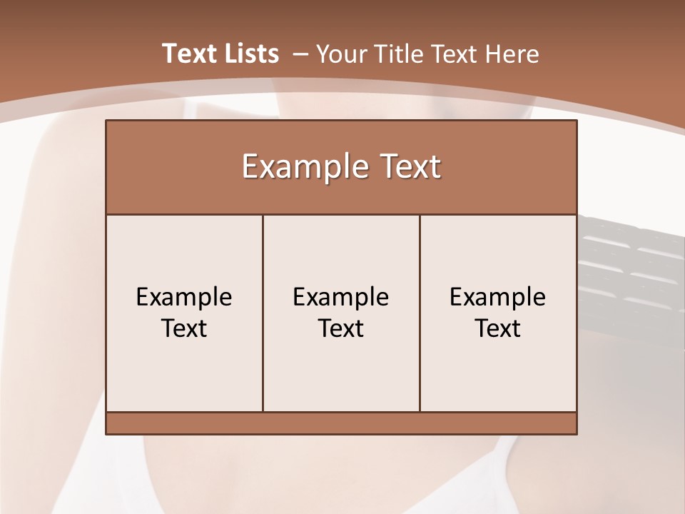 Cacao Fashion Appetite PowerPoint Template