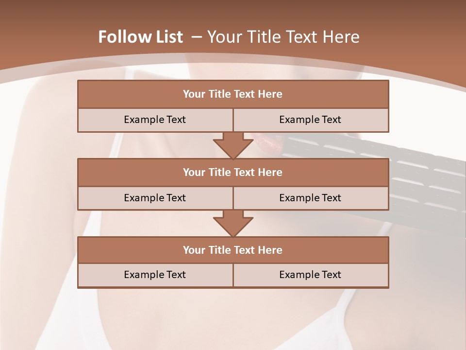 Cacao Fashion Appetite PowerPoint Template