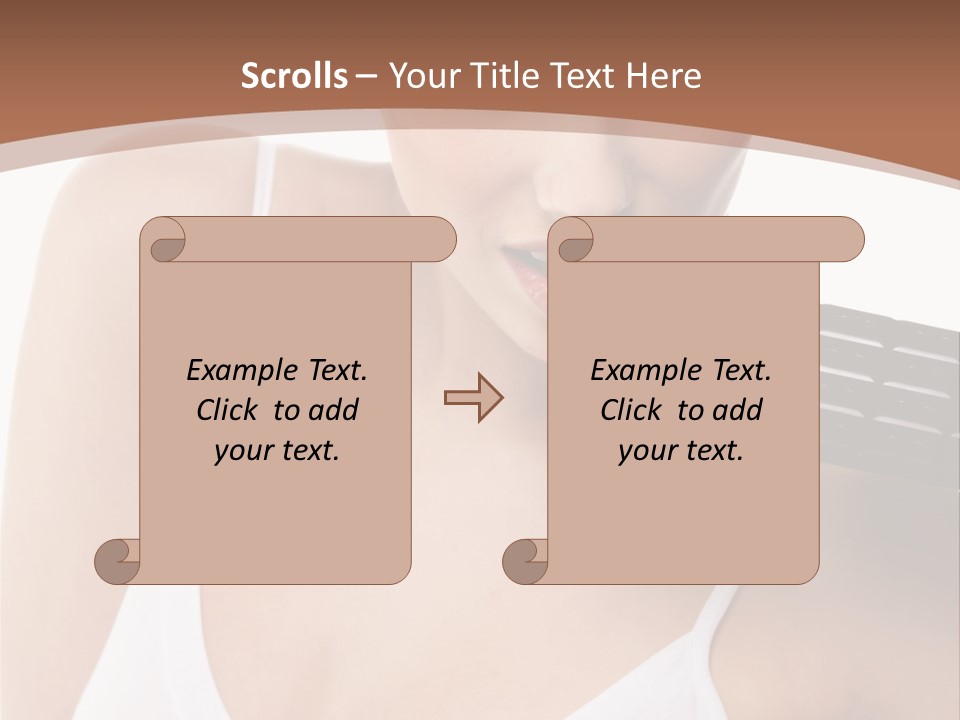 Cacao Fashion Appetite PowerPoint Template