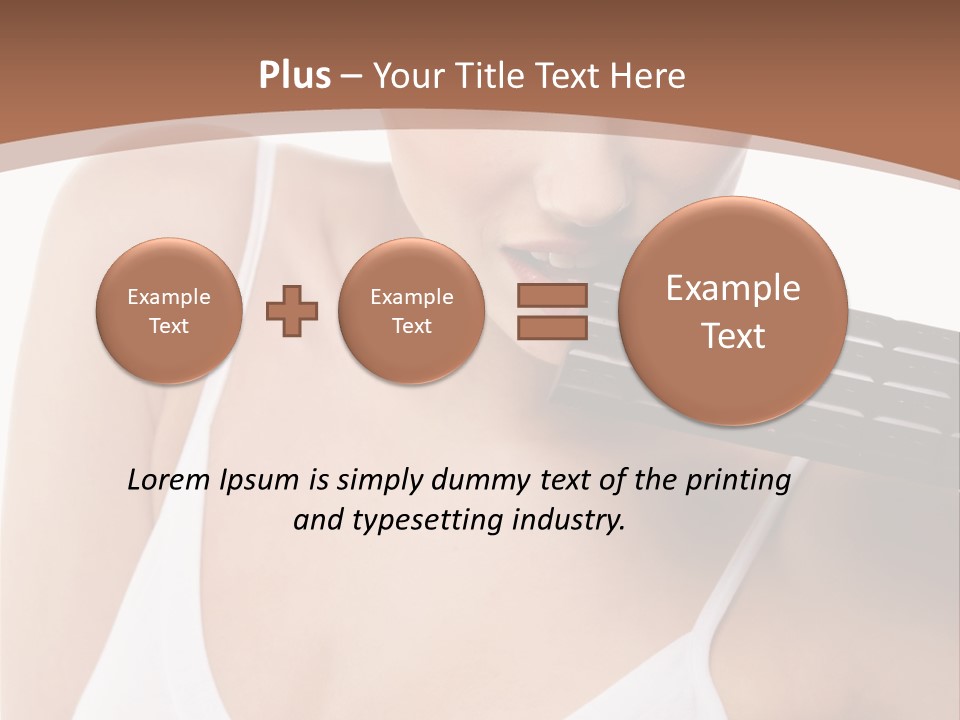 Cacao Fashion Appetite PowerPoint Template