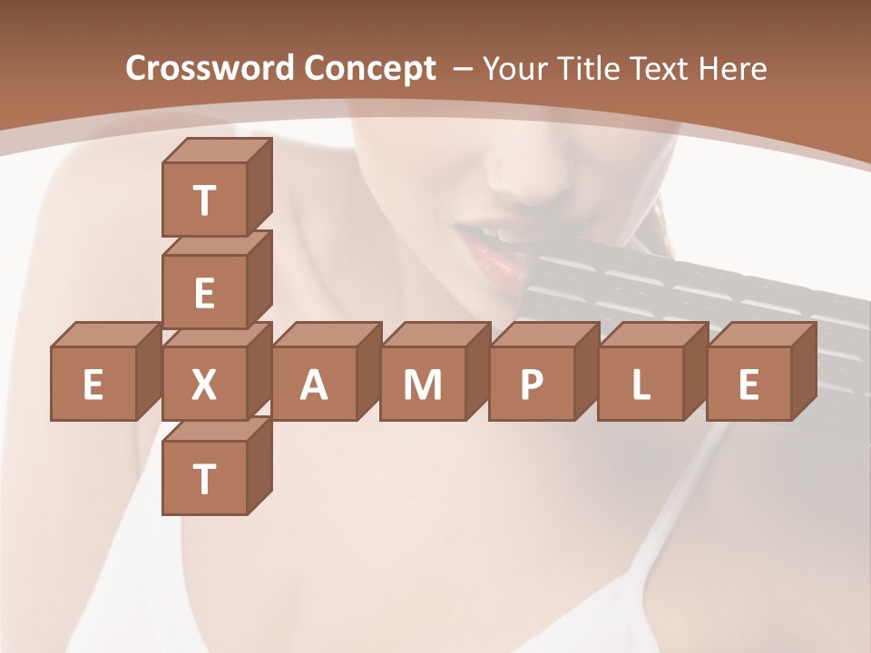 Cacao Fashion Appetite PowerPoint Template