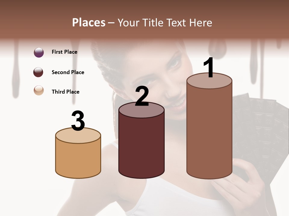 Calories Quality White PowerPoint Template