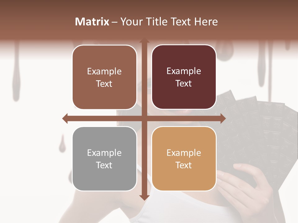 Calories Quality White PowerPoint Template