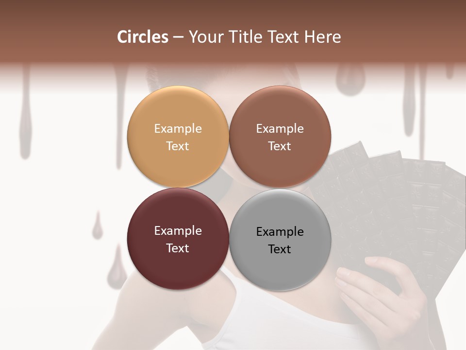 Calories Quality White PowerPoint Template