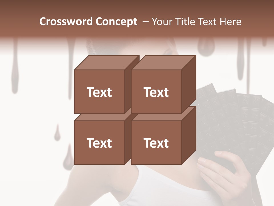 Calories Quality White PowerPoint Template