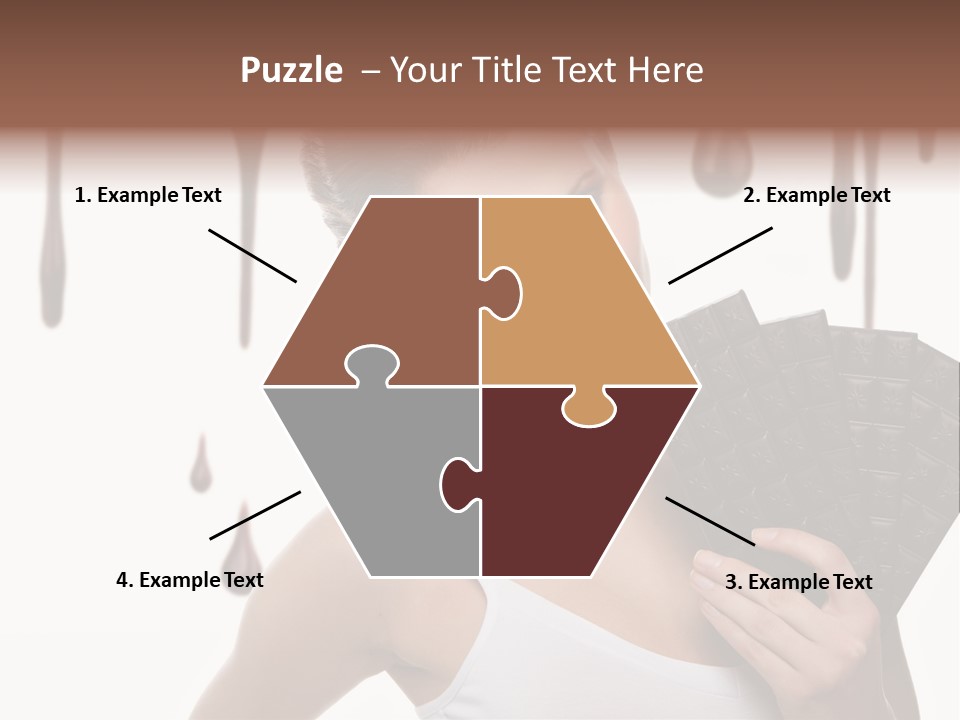 Calories Quality White PowerPoint Template