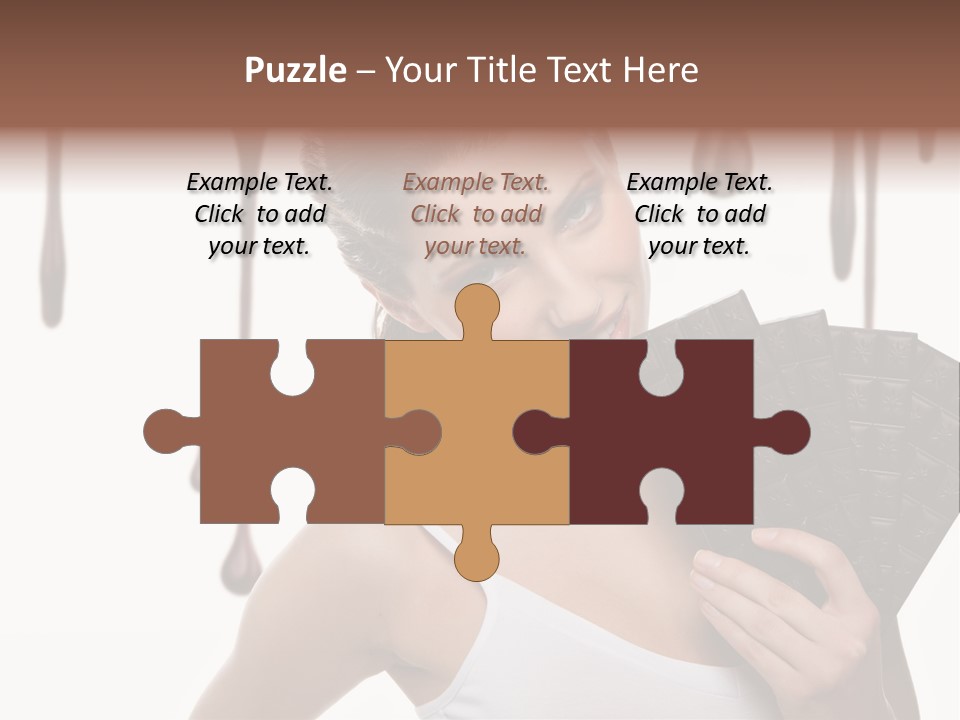 Calories Quality White PowerPoint Template