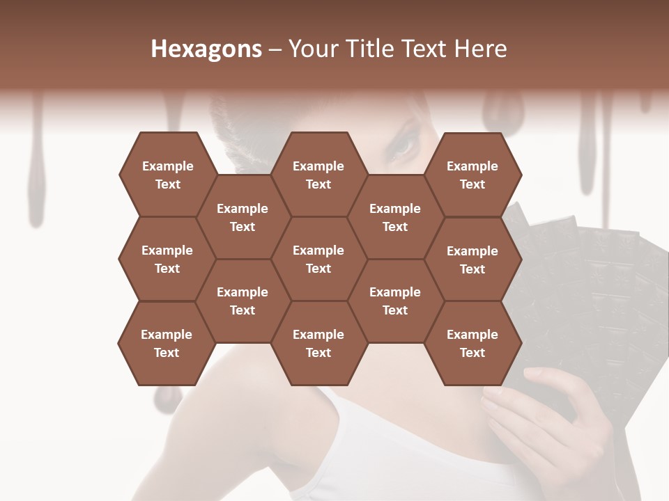 Calories Quality White PowerPoint Template