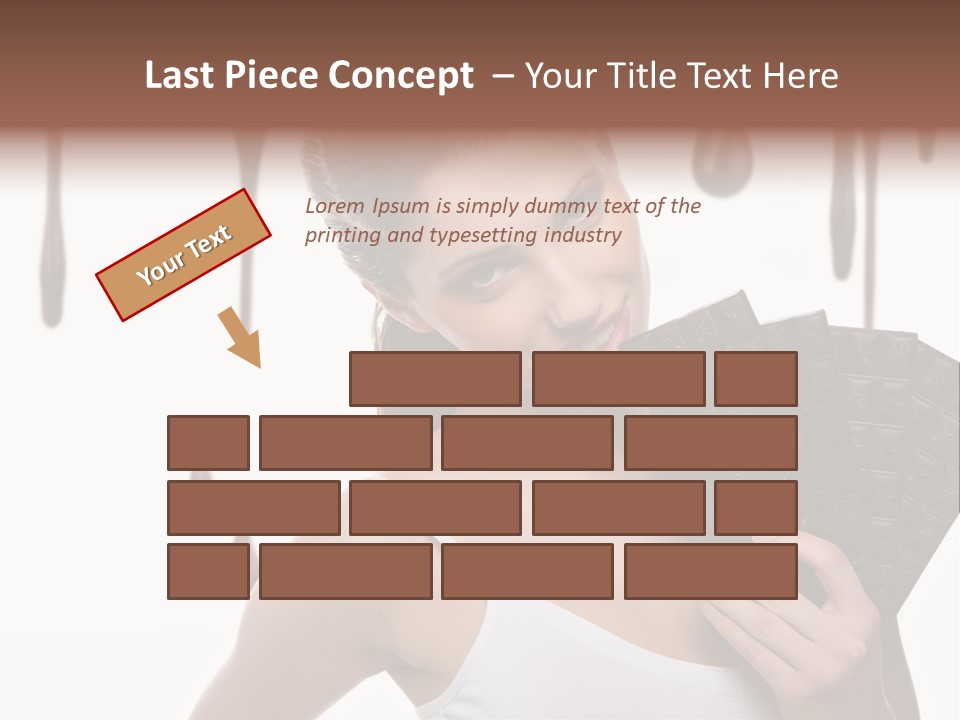 Calories Quality White PowerPoint Template