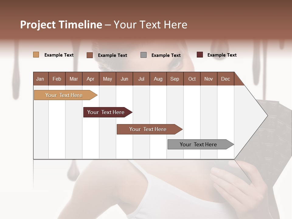Calories Quality White PowerPoint Template