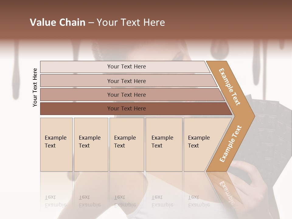 Calories Quality White PowerPoint Template
