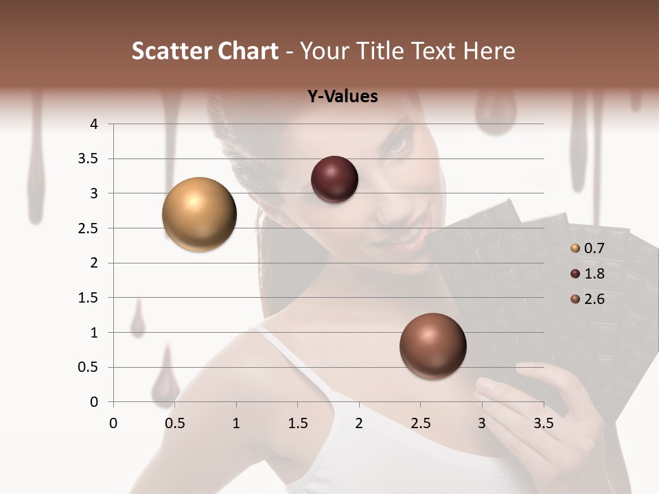 Calories Quality White PowerPoint Template