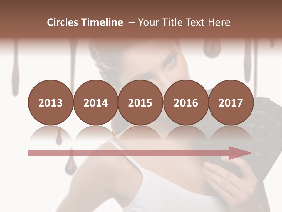 Calories Quality White PowerPoint Template