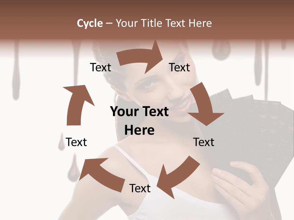 Calories Quality White PowerPoint Template