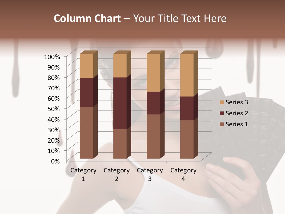 Calories Quality White PowerPoint Template
