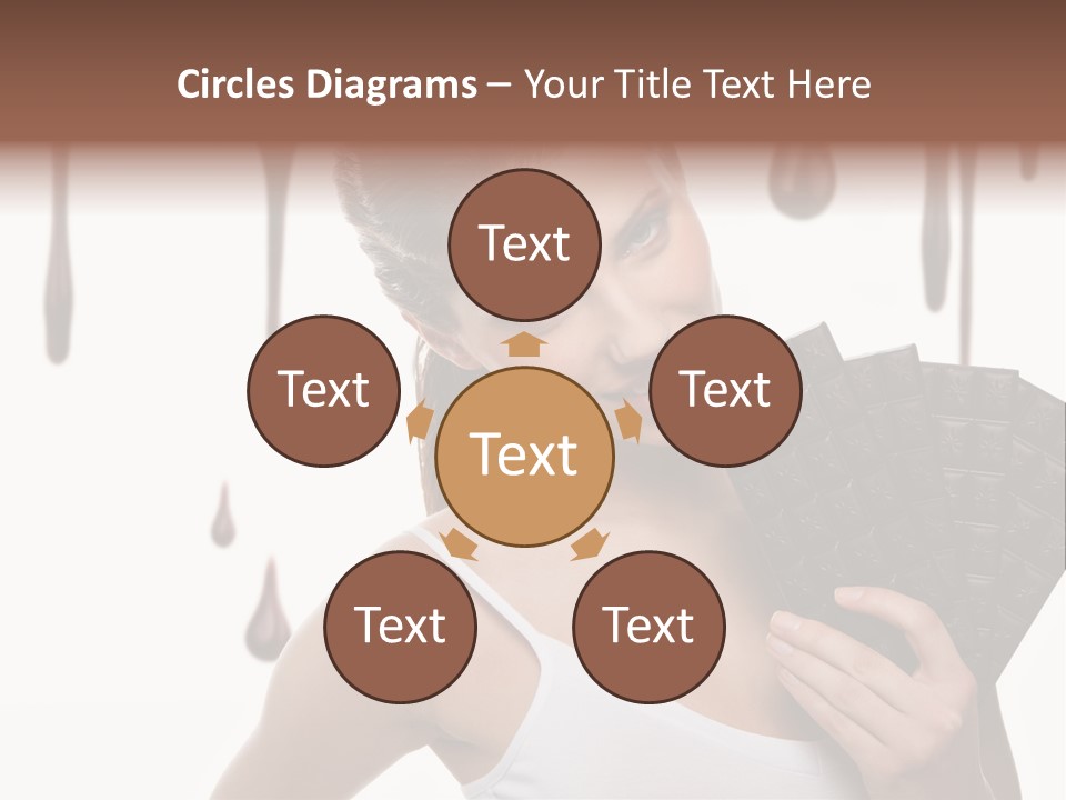 Calories Quality White PowerPoint Template