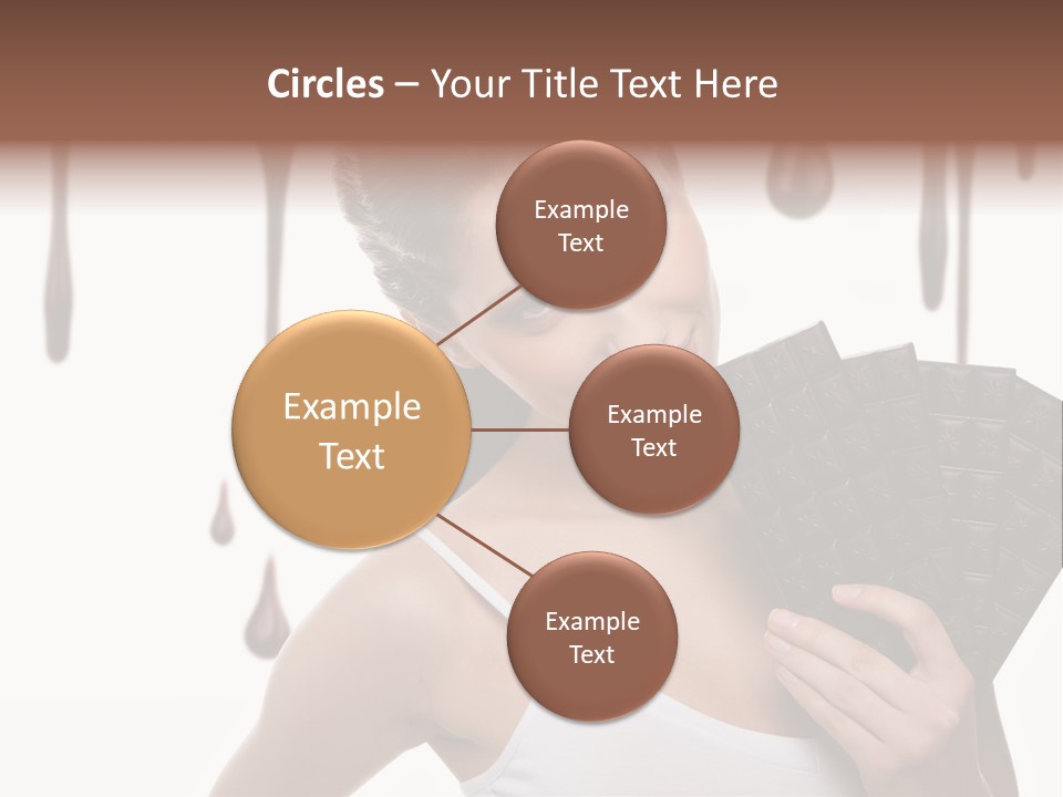 Calories Quality White PowerPoint Template