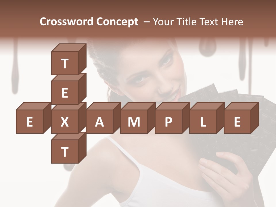 Calories Quality White PowerPoint Template